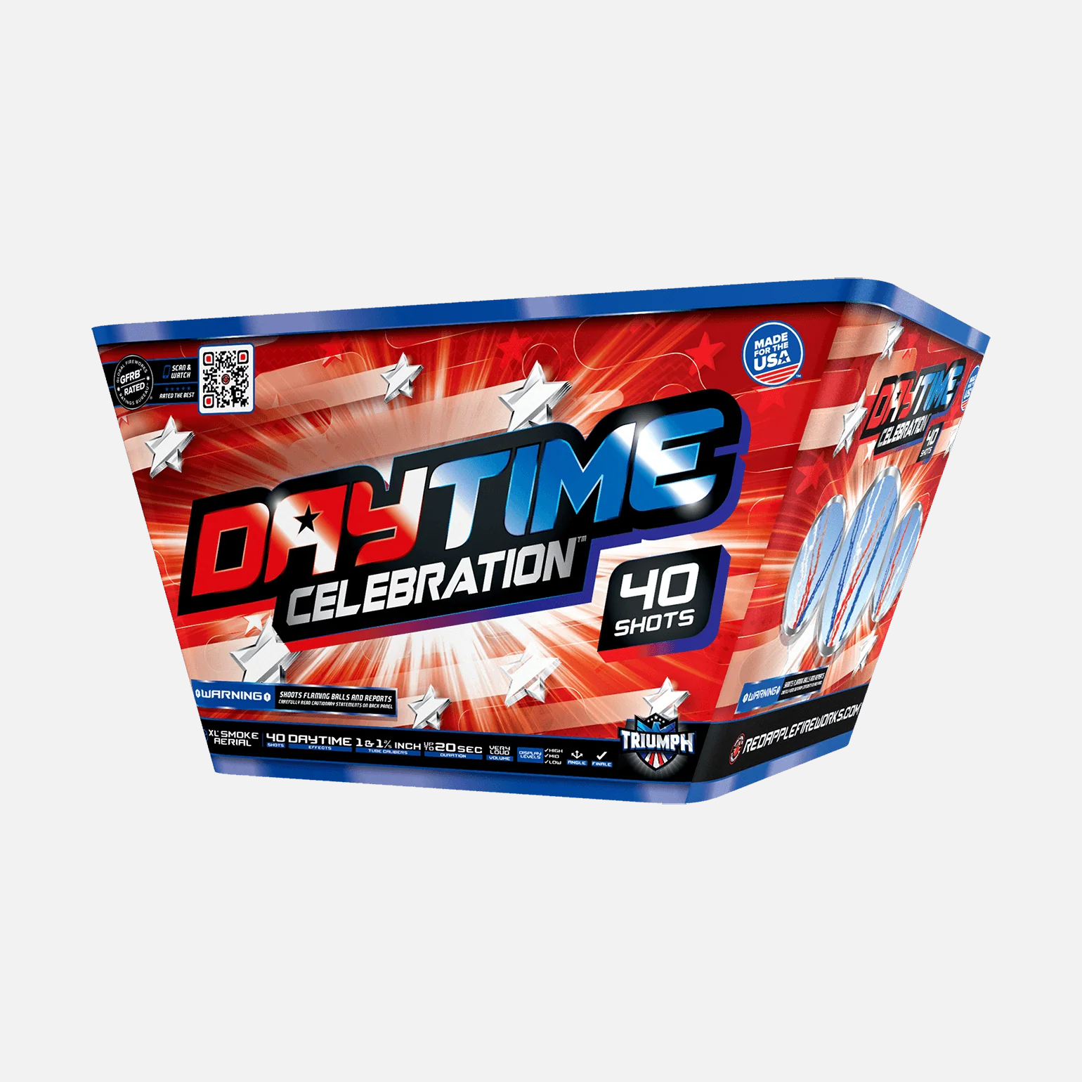 Daytime Celebration™ 40-Shots Daytime Effect XL® Aerial - Image 5