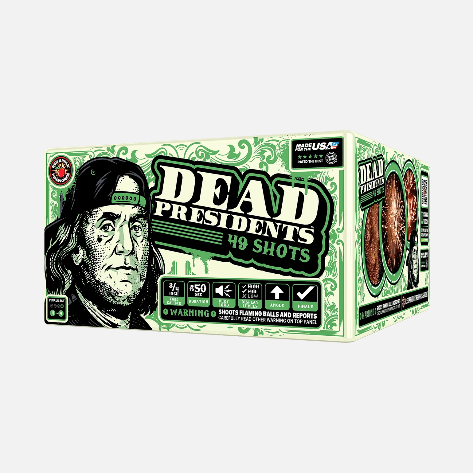 Dead Presidents™ 196 Shot XL® Aerial Finale Set® - Image 8