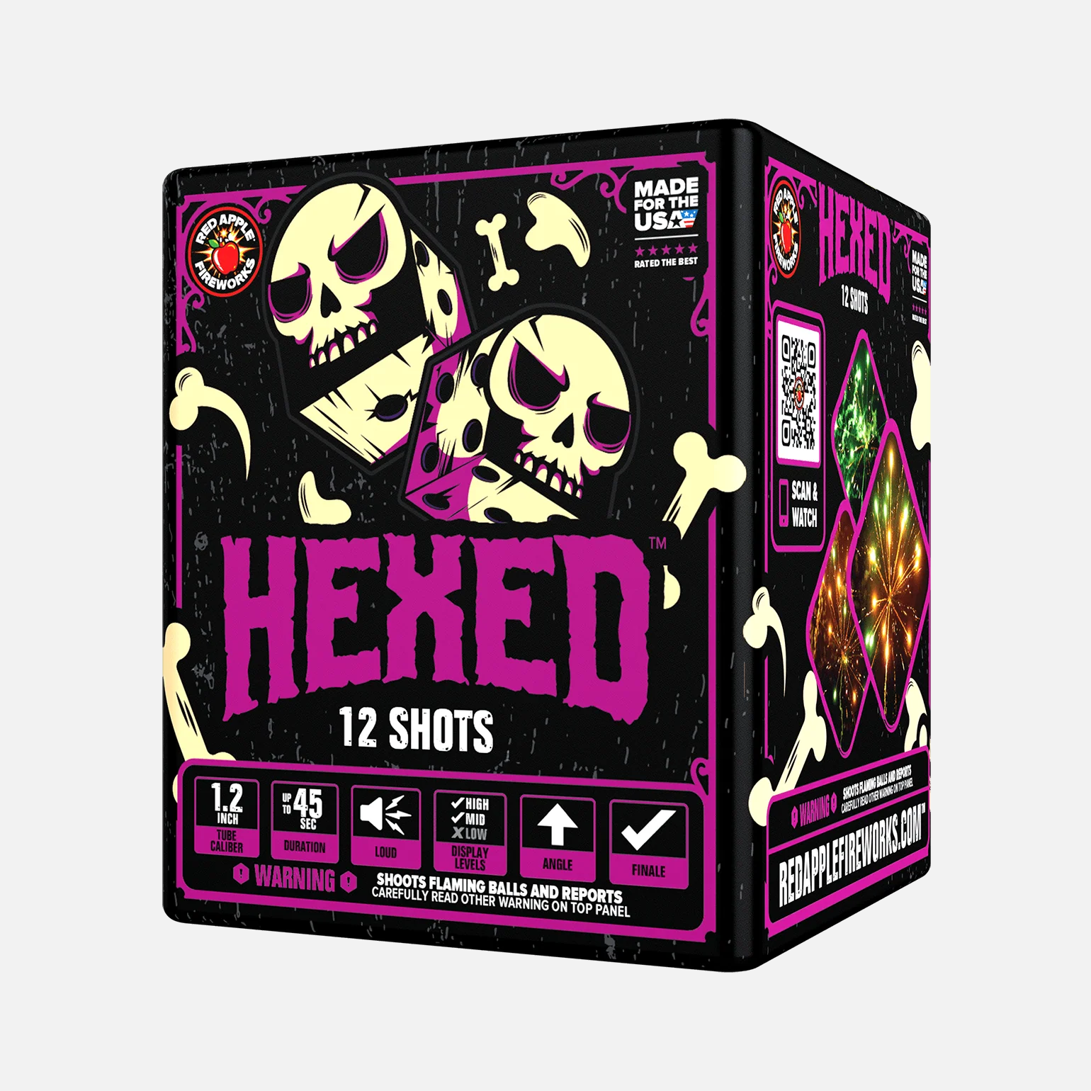 Hexed™ 48 Shot Standard Aerial Finale Sets® - Image 8
