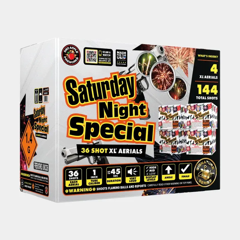 Saturday Night Special 36 Shots XL® Aerial by Brothers - Image 3